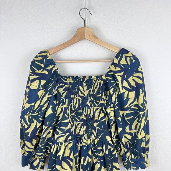 ba&sh Winny Puff-Sleeve Mini Dress - Picture 5 of 9